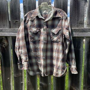 Vintage Pendleton Wool Pearl Snap Button up shirt